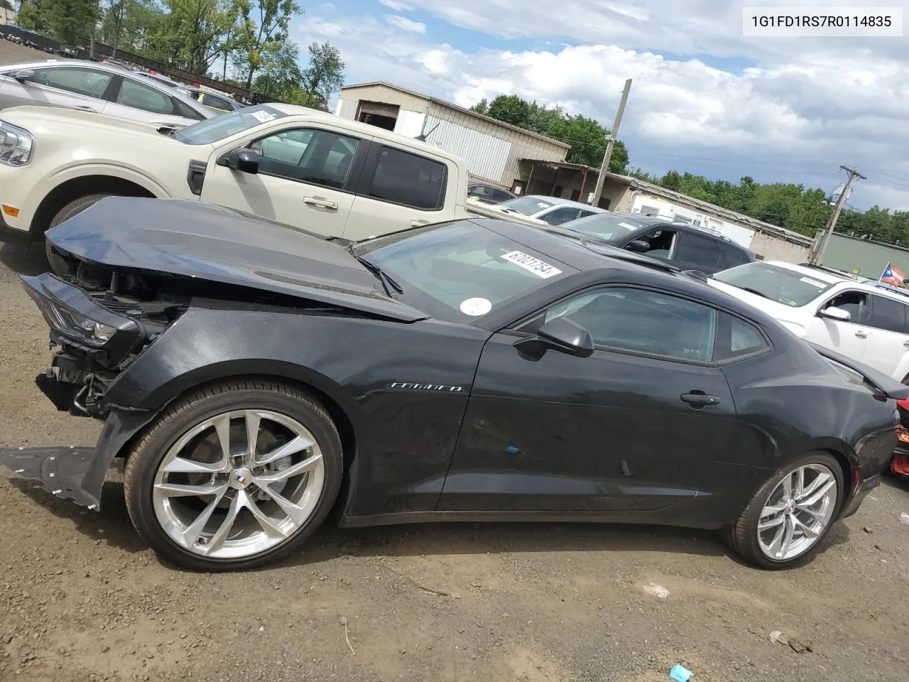 2024 Chevrolet Camaro Lt VIN: 1G1FD1RS7R0114835 Lot: 67021754