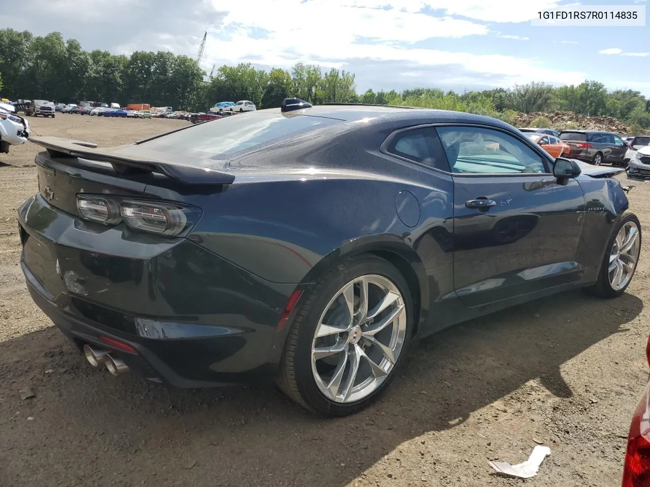 2024 Chevrolet Camaro Lt VIN: 1G1FD1RS7R0114835 Lot: 67021754