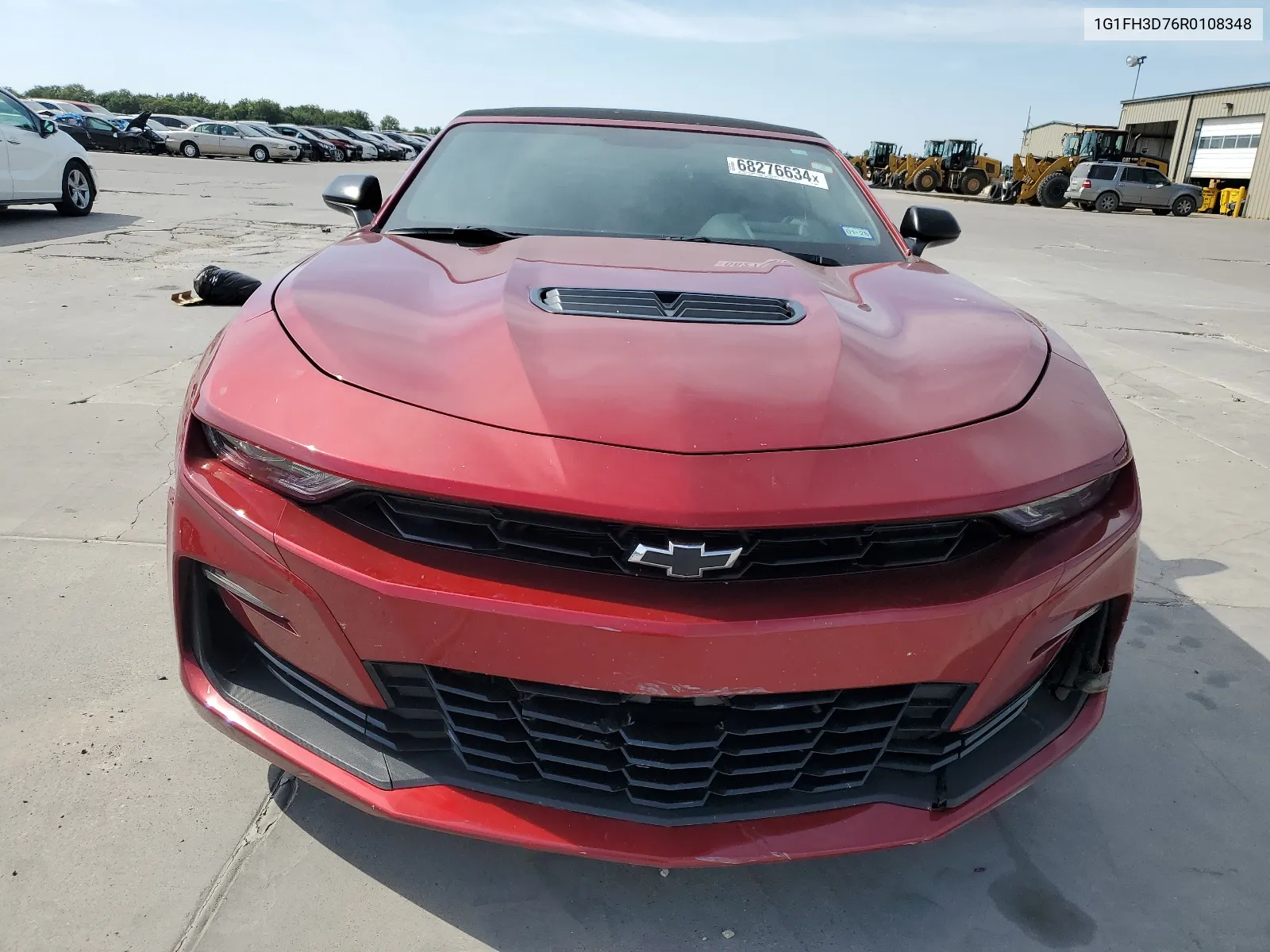 2024 Chevrolet Camaro Ss VIN: 1G1FH3D76R0108348 Lot: 68276634