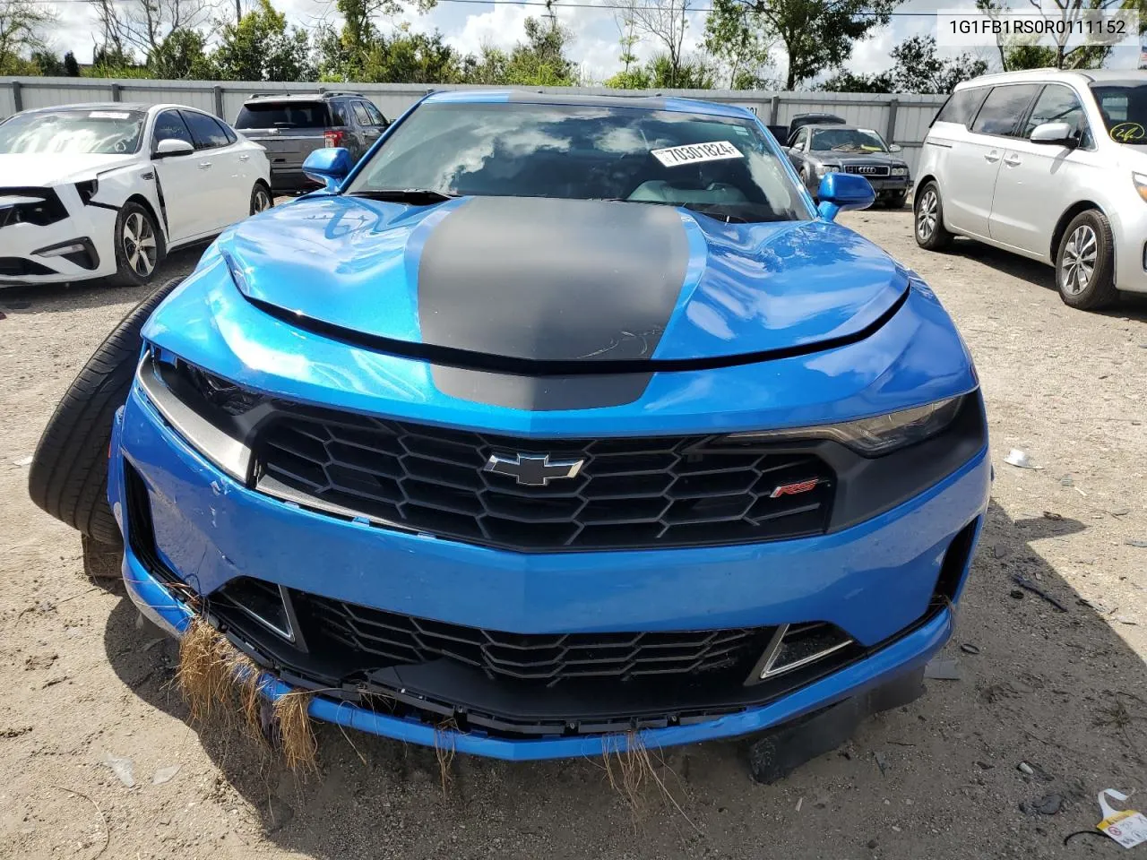 2024 Chevrolet Camaro Ls VIN: 1G1FB1RS0R0111152 Lot: 70301824