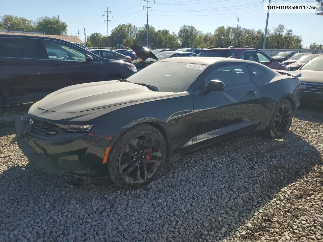 2024 Chevrolet Camaro Lt VIN: 1G1FD1RS5R0117765 Lot: 74450814