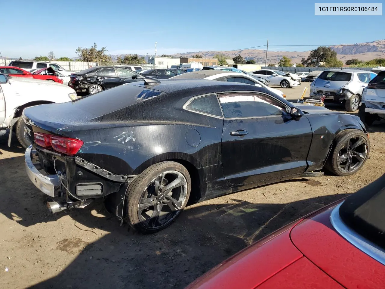 2024 Chevrolet Camaro Ls VIN: 1G1FB1RS0R0106484 Lot: 77148574