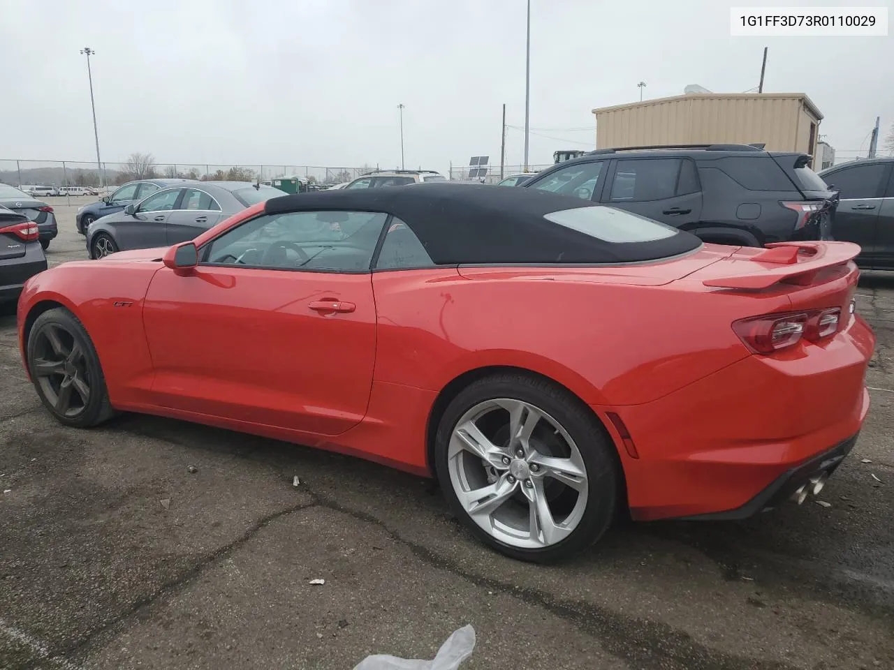 2024 Chevrolet Camaro Lt1 VIN: 1G1FF3D73R0110029 Lot: 77781374