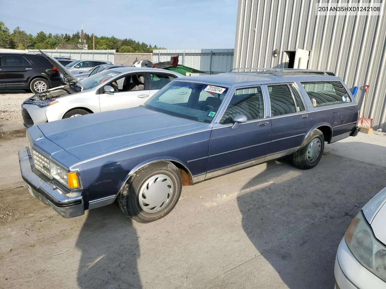 2G1AN35HXD1242108 1983 Chevrolet Caprice Classic