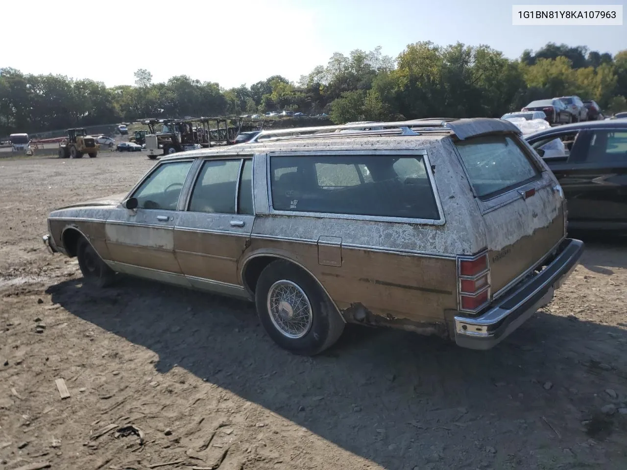 1989 Chevrolet Caprice Classic VIN: 1G1BN81Y8KA107963 Lot: 71134294