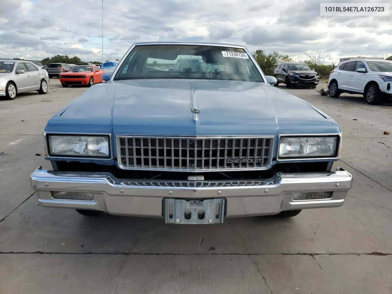 1990 Chevrolet Caprice VIN: 1G1BL54E7LA126723 Lot: 71230134