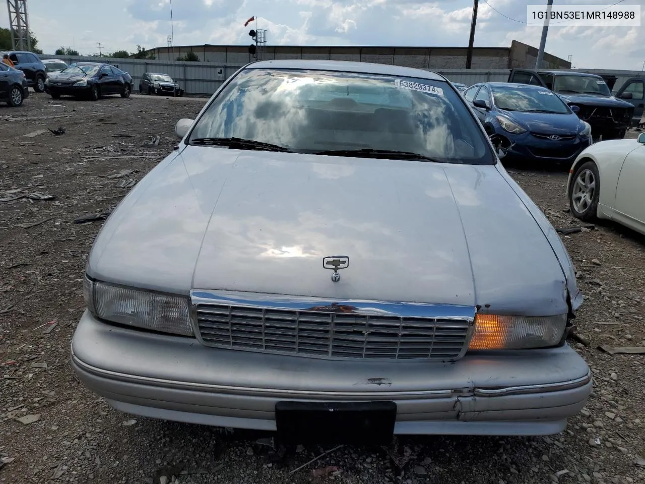 1991 Chevrolet Caprice Classic Ltz VIN: 1G1BN53E1MR148988 Lot: 63829374