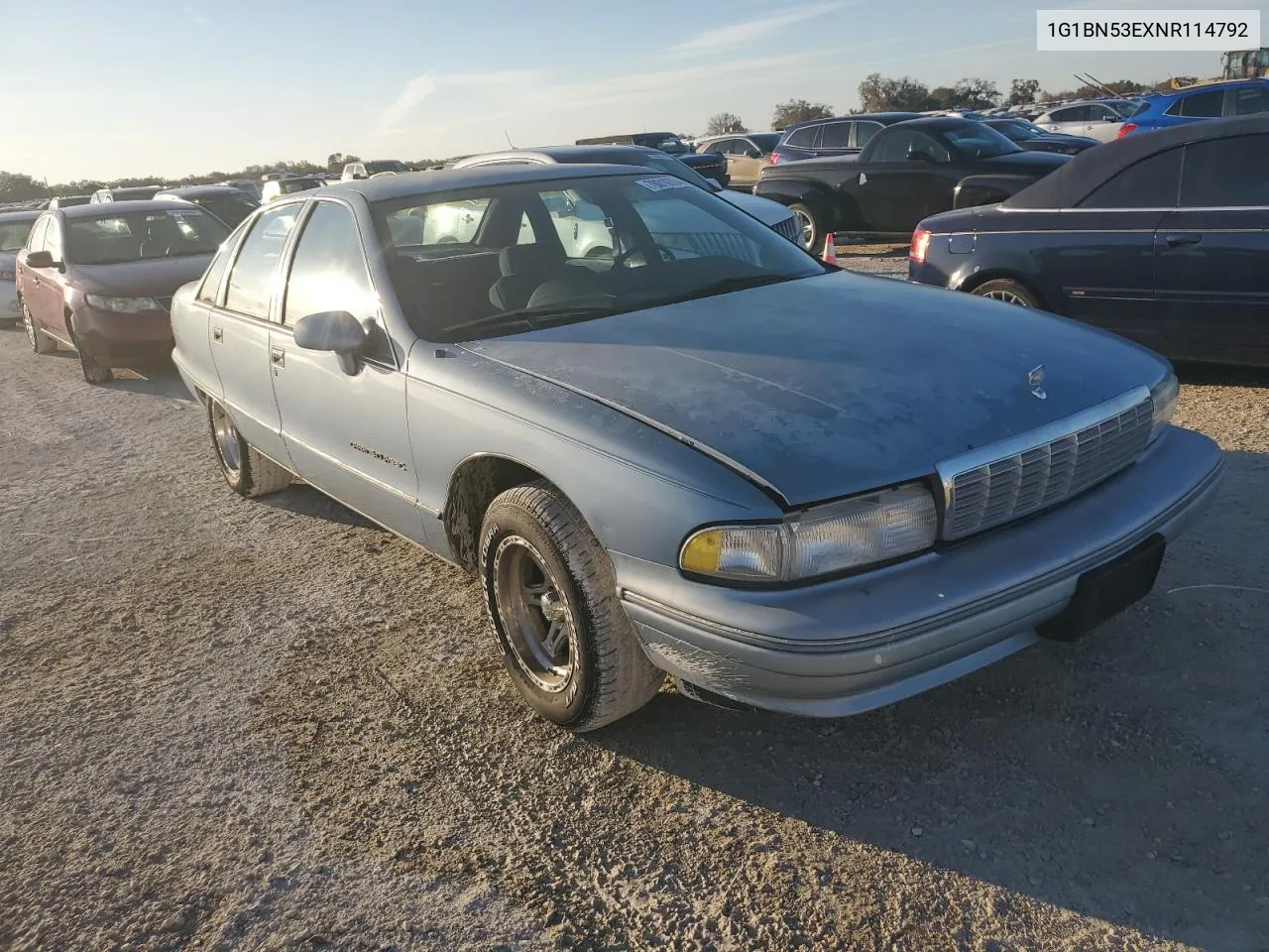 1992 Chevrolet Caprice Classic Ltz VIN: 1G1BN53EXNR114792 Lot: 78010784