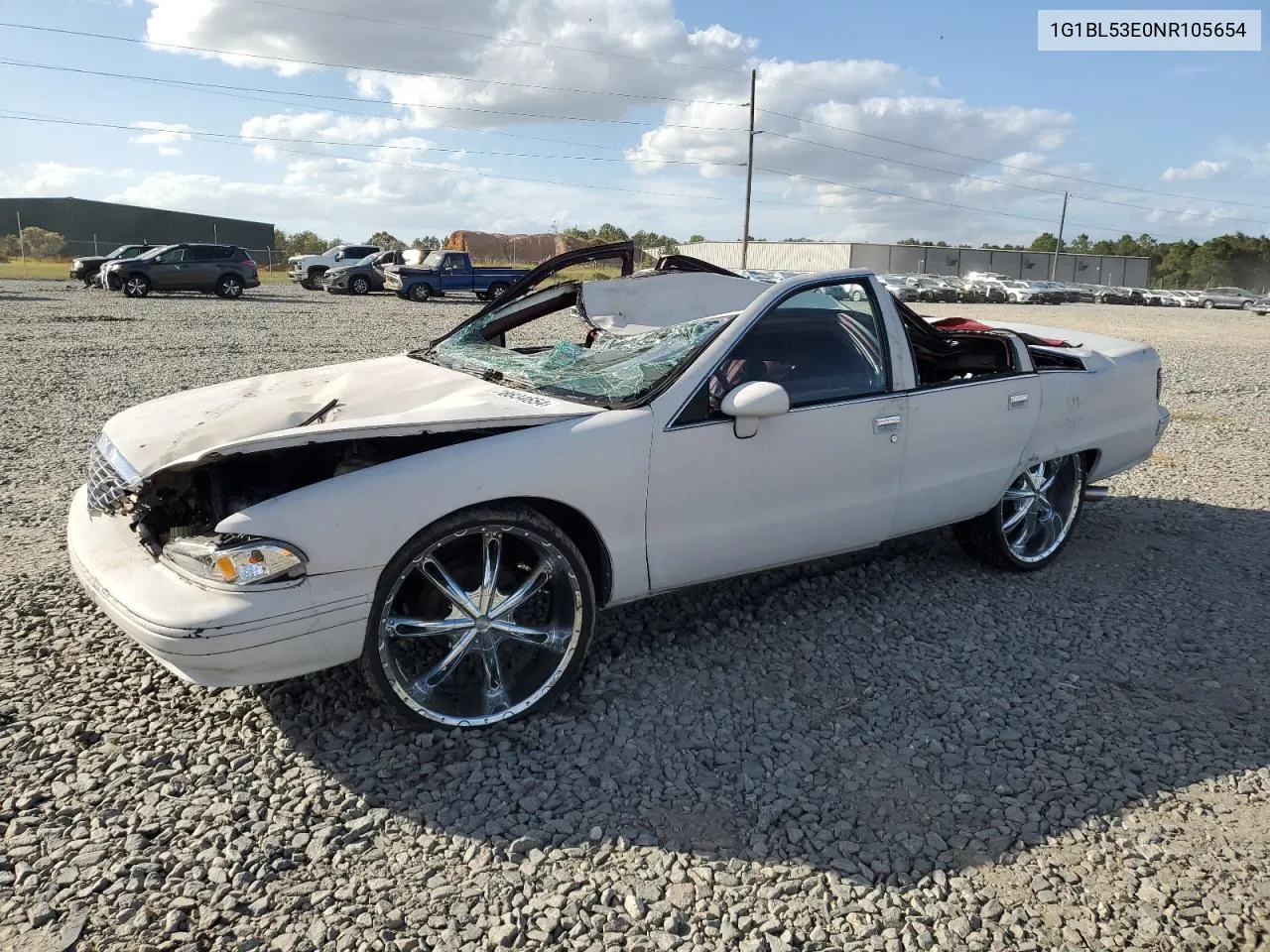 1992 Chevrolet Caprice VIN: 1G1BL53E0NR105654 Lot: 78834654