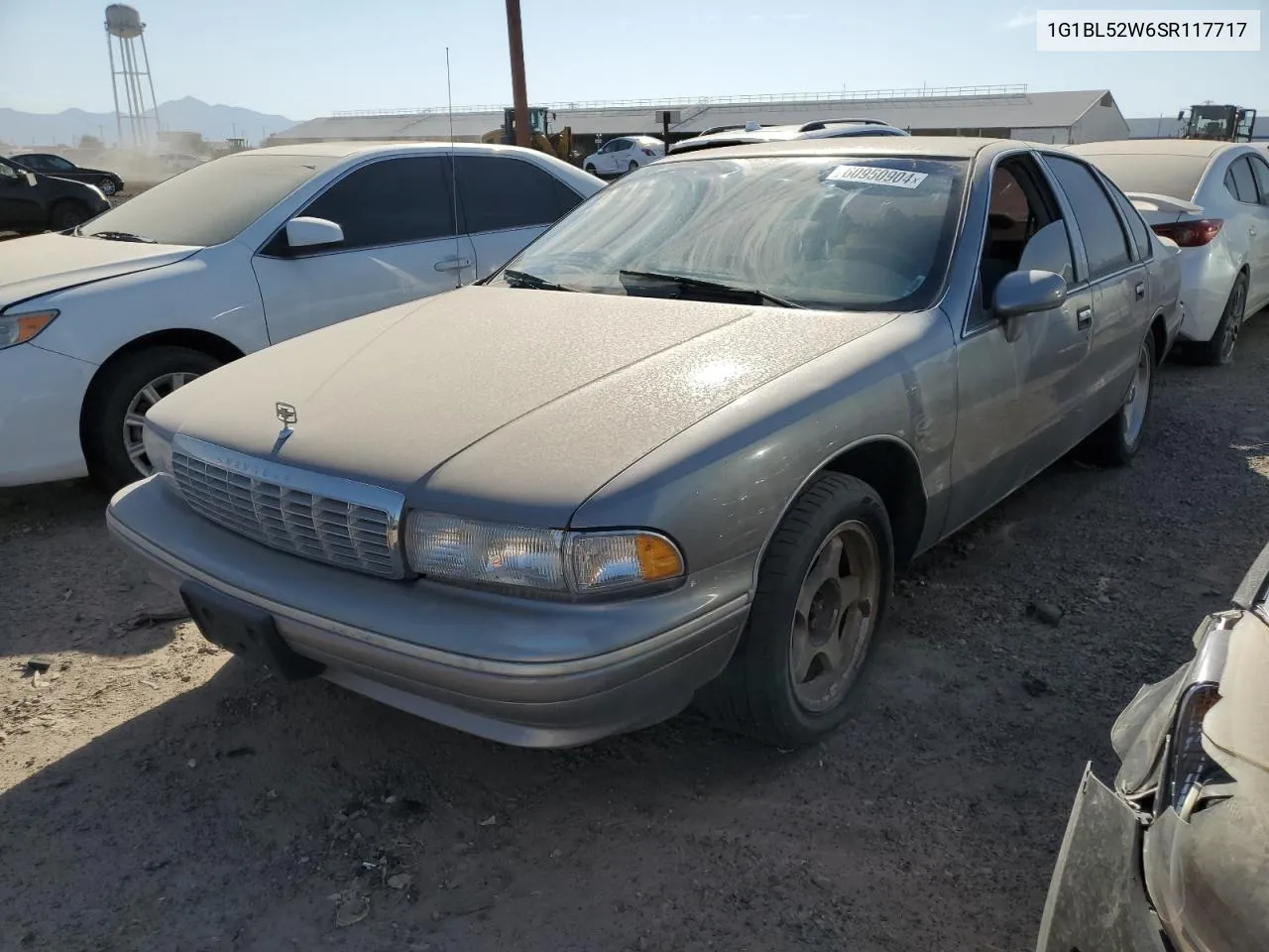 1995 Chevrolet Caprice Classic VIN: 1G1BL52W6SR117717 Lot: 60950904