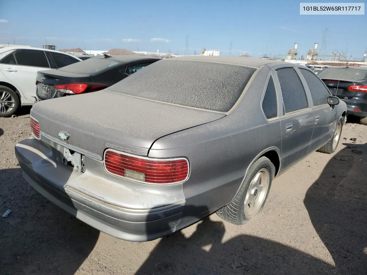 1995 Chevrolet Caprice Classic VIN: 1G1BL52W6SR117717 Lot: 60950904