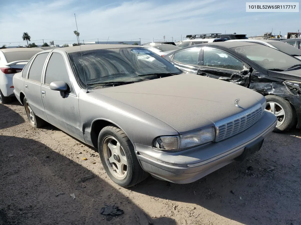 1995 Chevrolet Caprice Classic VIN: 1G1BL52W6SR117717 Lot: 60950904