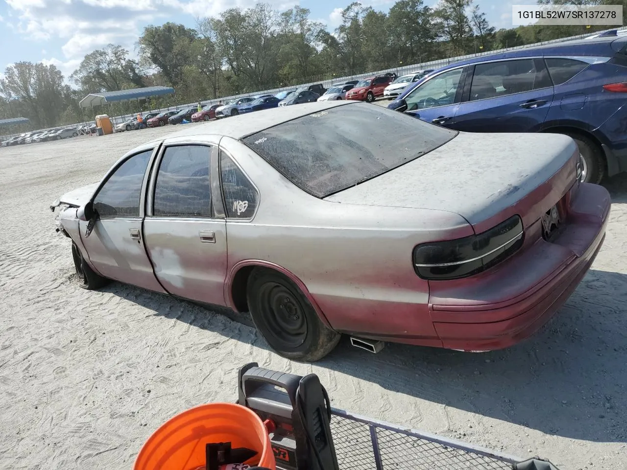 1995 Chevrolet Caprice Classic VIN: 1G1BL52W7SR137278 Lot: 74446544