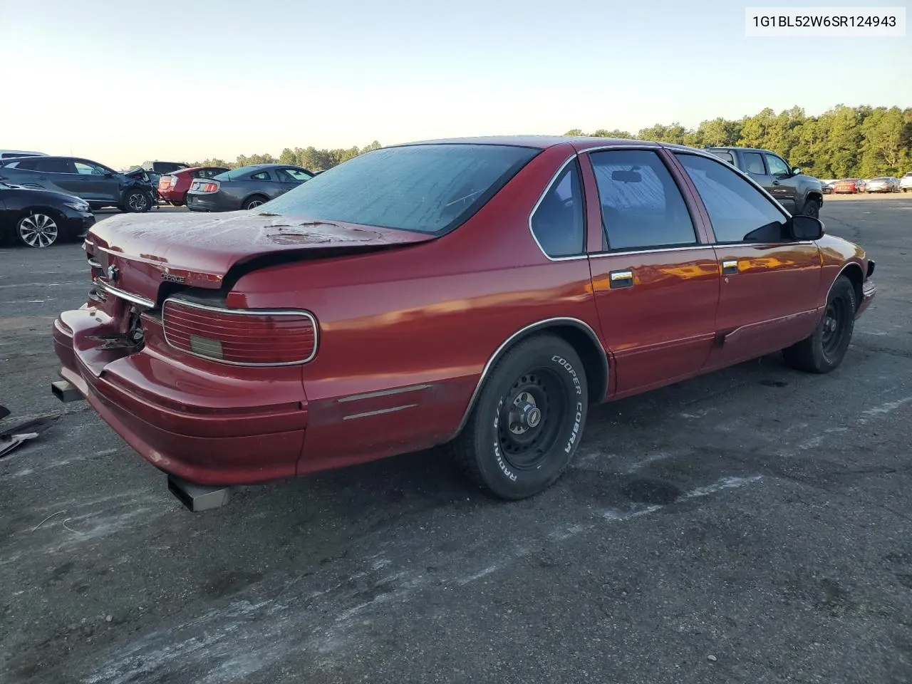 1995 Chevrolet Caprice Classic VIN: 1G1BL52W6SR124943 Lot: 75550744