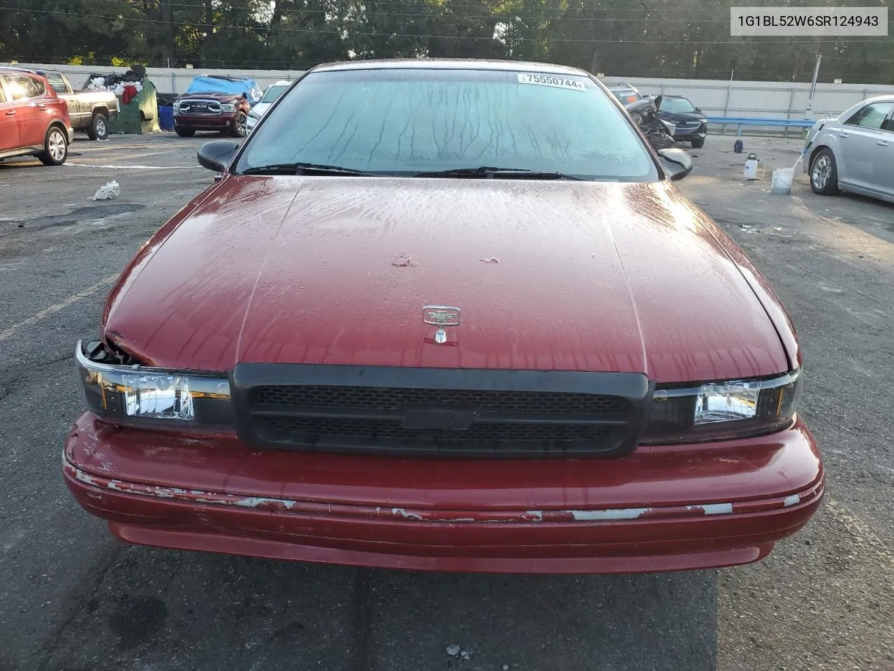 1995 Chevrolet Caprice Classic VIN: 1G1BL52W6SR124943 Lot: 75550744