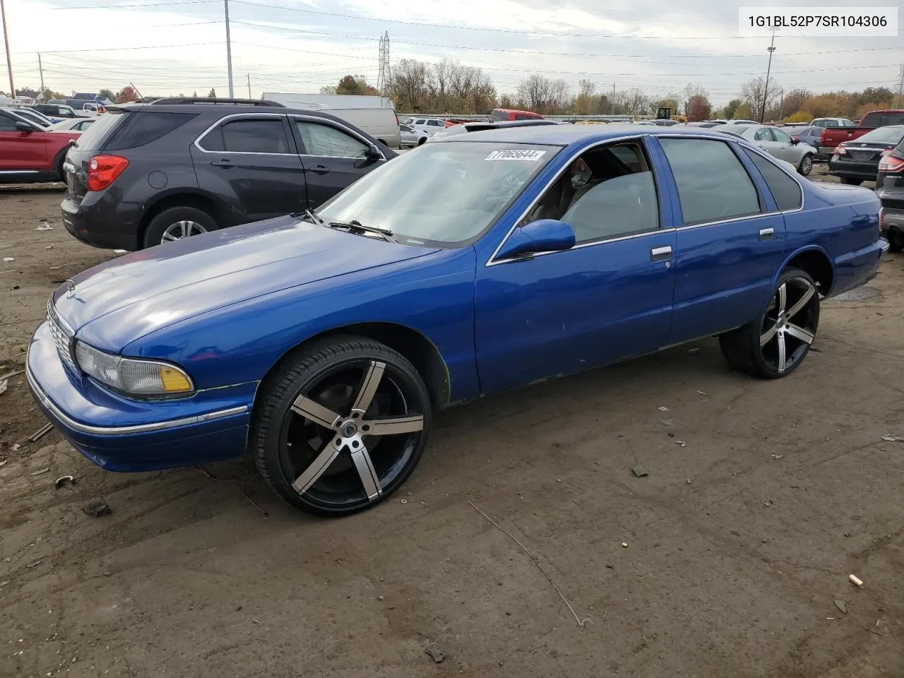 1995 Chevrolet Caprice / Impala Classic Ss VIN: 1G1BL52P7SR104306 Lot: 77065644