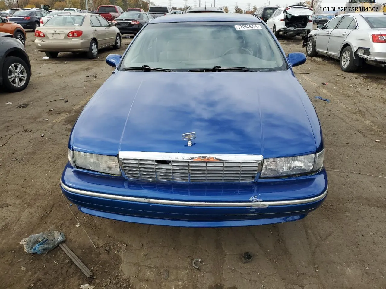 1995 Chevrolet Caprice / Impala Classic Ss VIN: 1G1BL52P7SR104306 Lot: 77065644