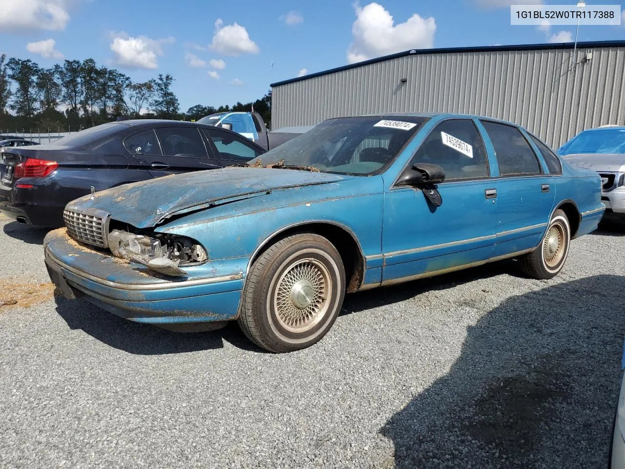 1996 Chevrolet Caprice Classic VIN: 1G1BL52W0TR117388 Lot: 74539074