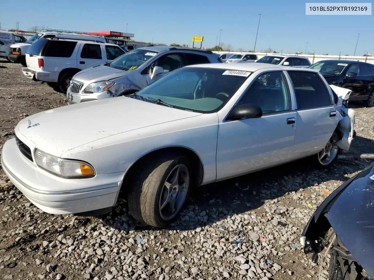 1996 Chevrolet Caprice / Impala Classic Ss VIN: 1G1BL52PXTR192169 Lot: 78044664