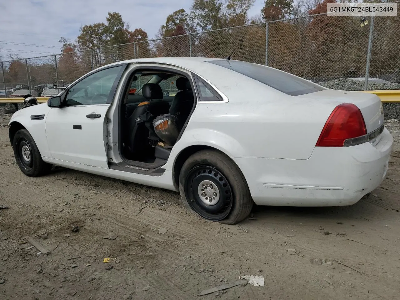 2011 Chevrolet Caprice Police VIN: 6G1MK5T24BL543449 Lot: 79116504