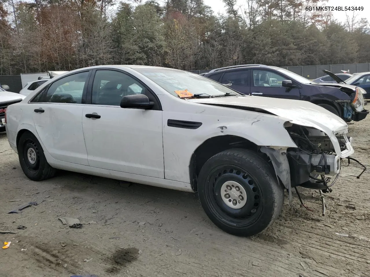 2011 Chevrolet Caprice Police VIN: 6G1MK5T24BL543449 Lot: 79116504