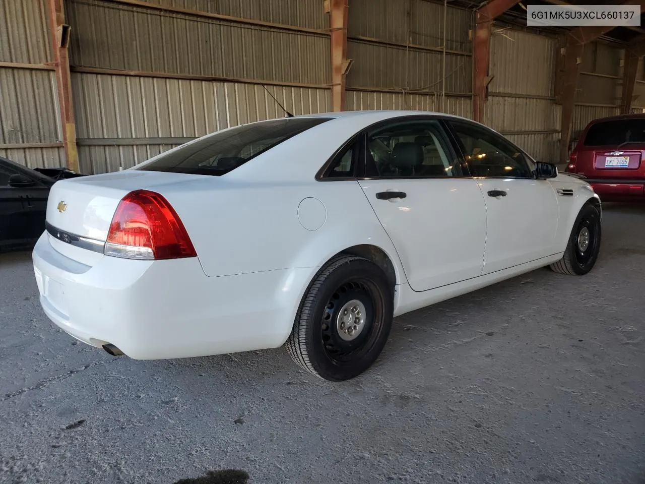 2012 Chevrolet Caprice Police VIN: 6G1MK5U3XCL660137 Lot: 78014214