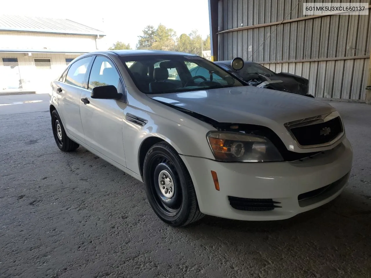 2012 Chevrolet Caprice Police VIN: 6G1MK5U3XCL660137 Lot: 78014214