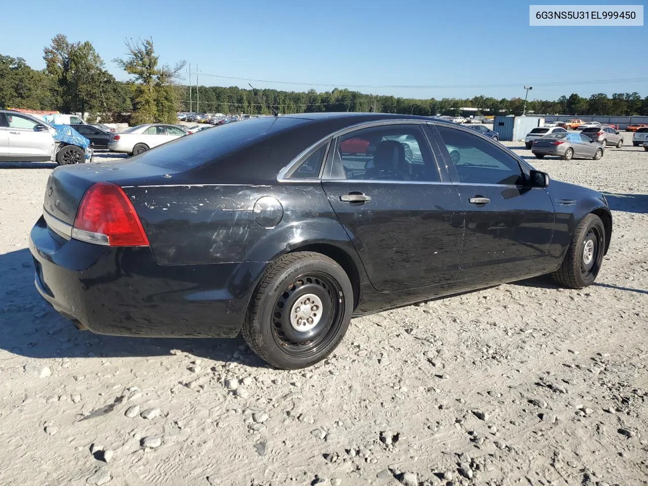 2014 Chevrolet Caprice Police VIN: 6G3NS5U31EL999450 Lot: 75818144