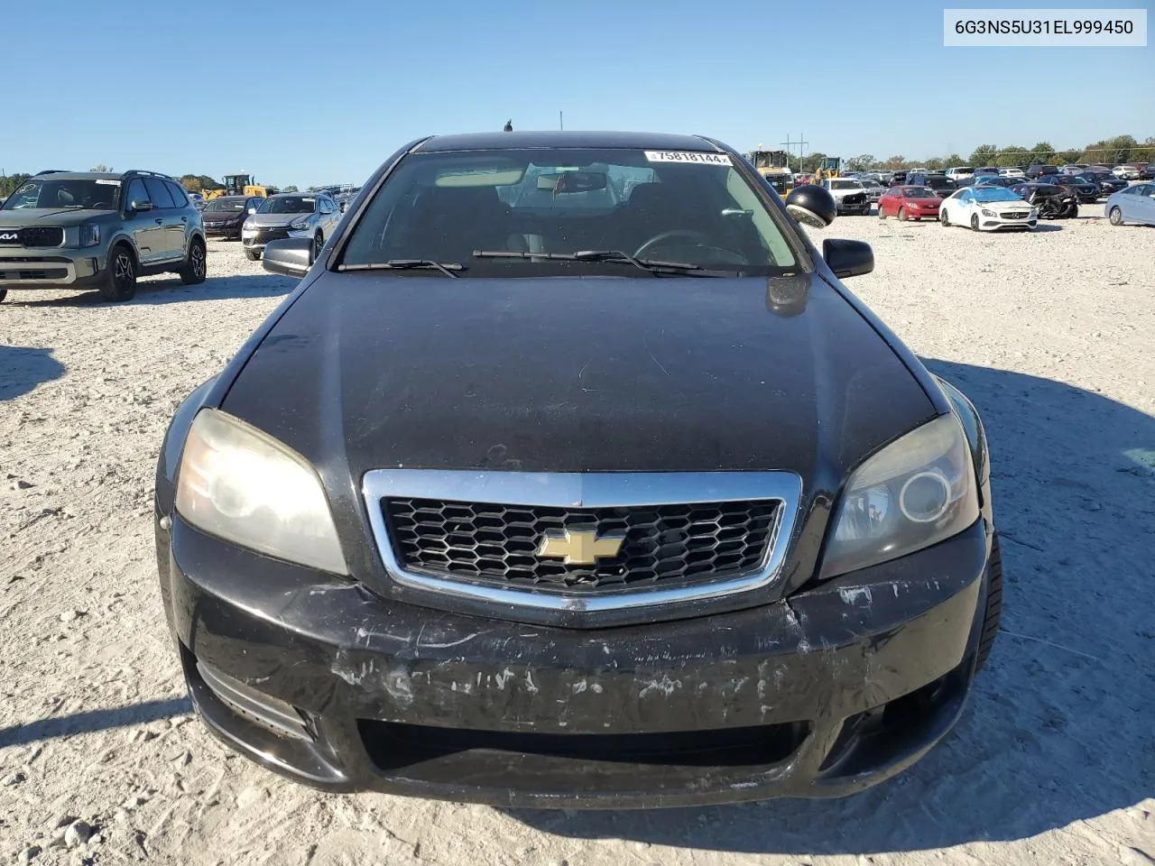 2014 Chevrolet Caprice Police VIN: 6G3NS5U31EL999450 Lot: 75818144