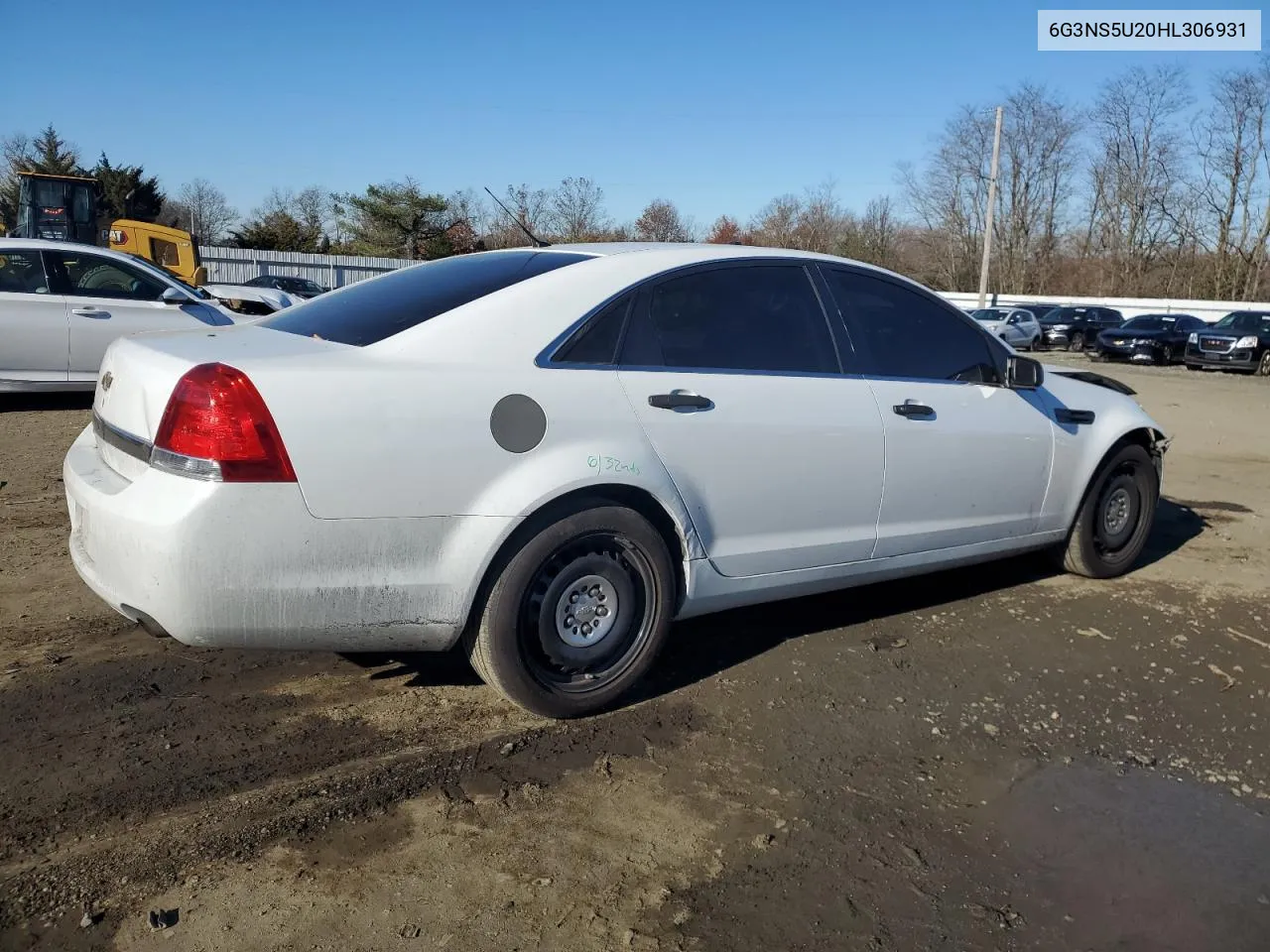 2017 Chevrolet Caprice Police VIN: 6G3NS5U20HL306931 Lot: 80304354