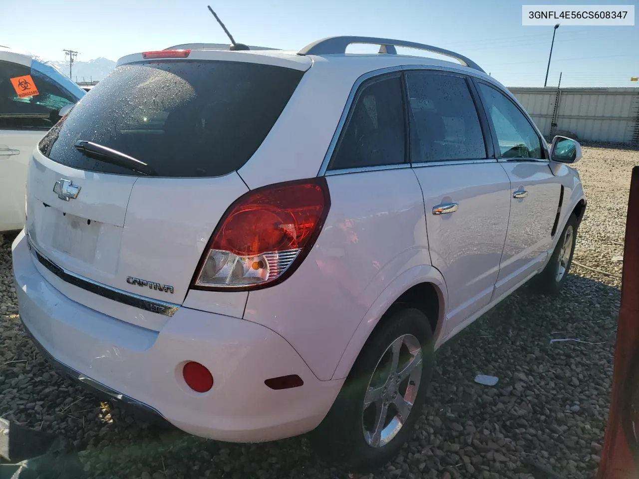 2012 Chevrolet Captiva Sport VIN: 3GNFL4E56CS608347 Lot: 48878174