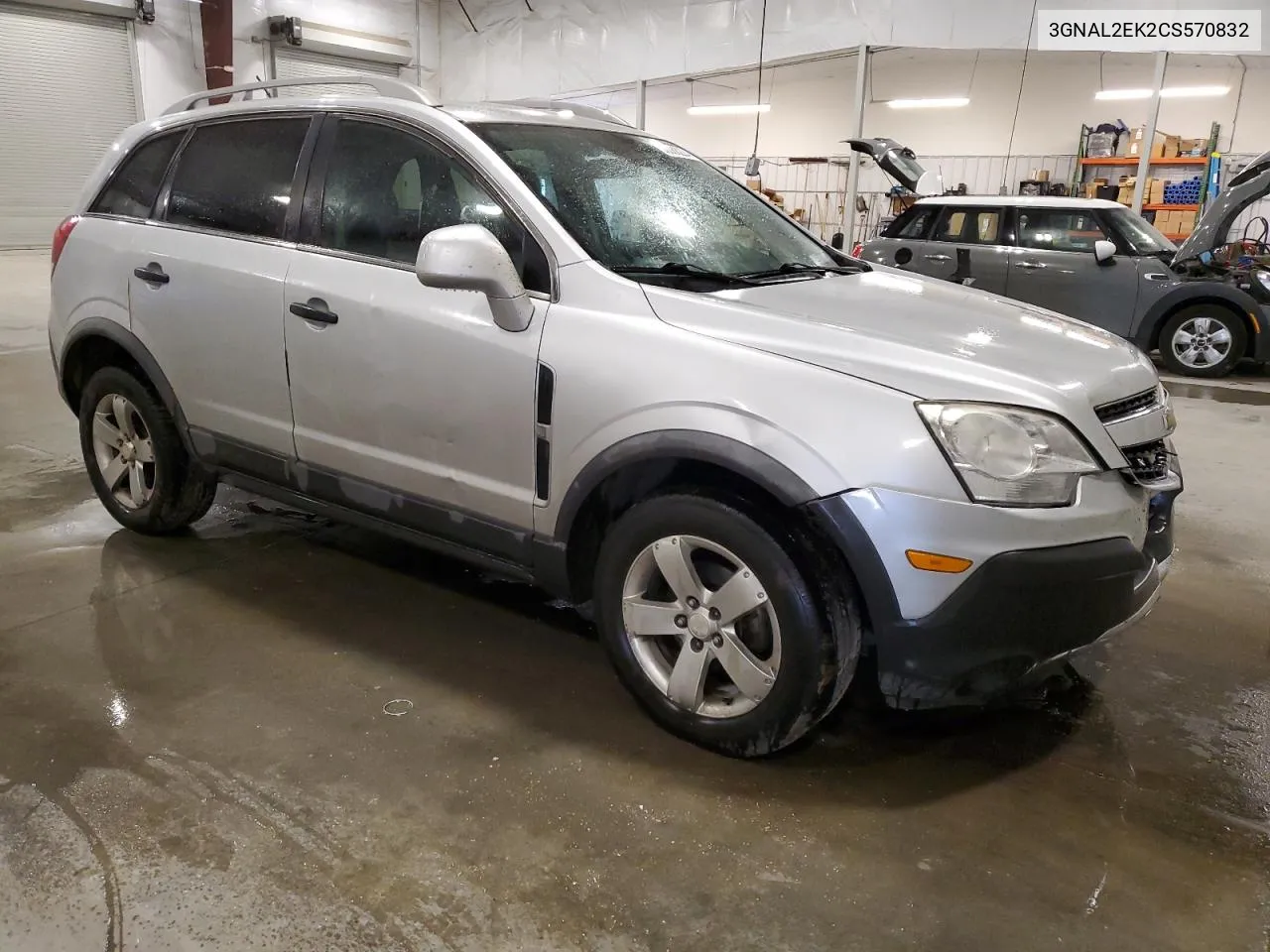 2012 Chevrolet Captiva Sport VIN: 3GNAL2EK2CS570832 Lot: 58088224