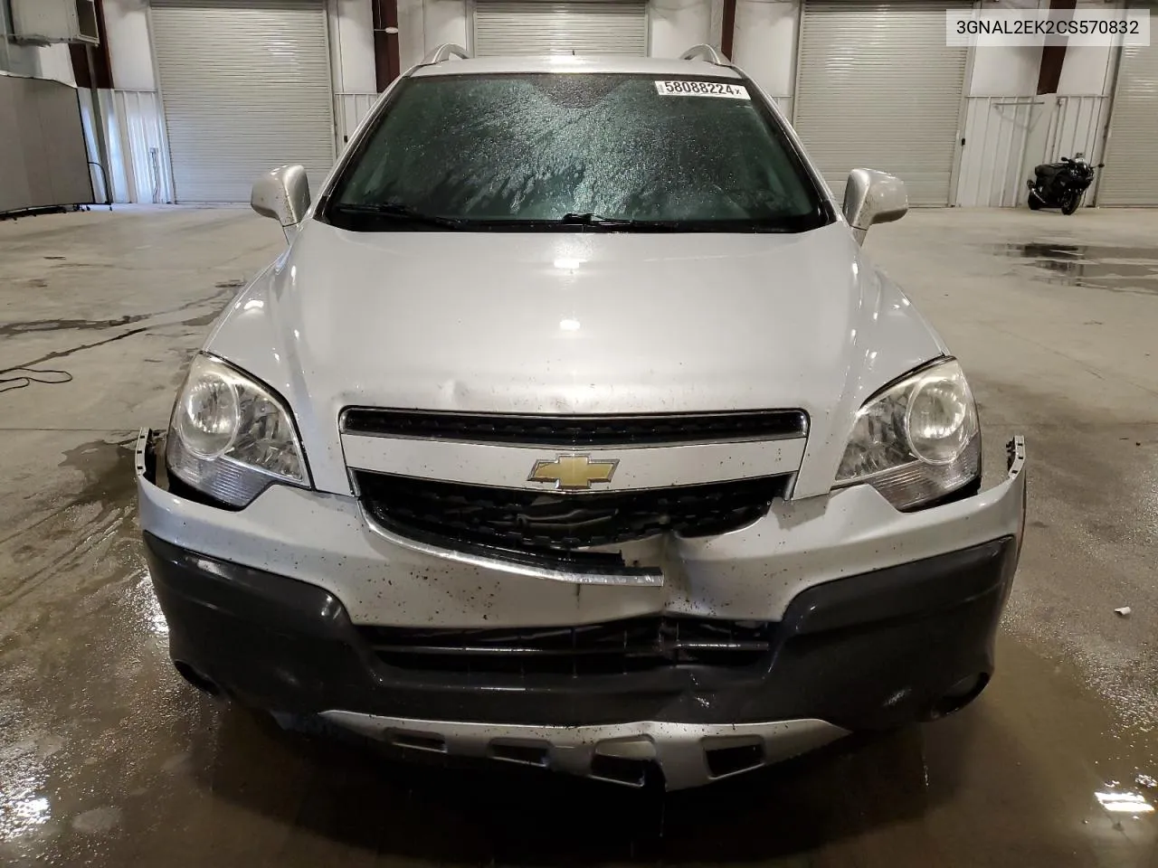 2012 Chevrolet Captiva Sport VIN: 3GNAL2EK2CS570832 Lot: 58088224