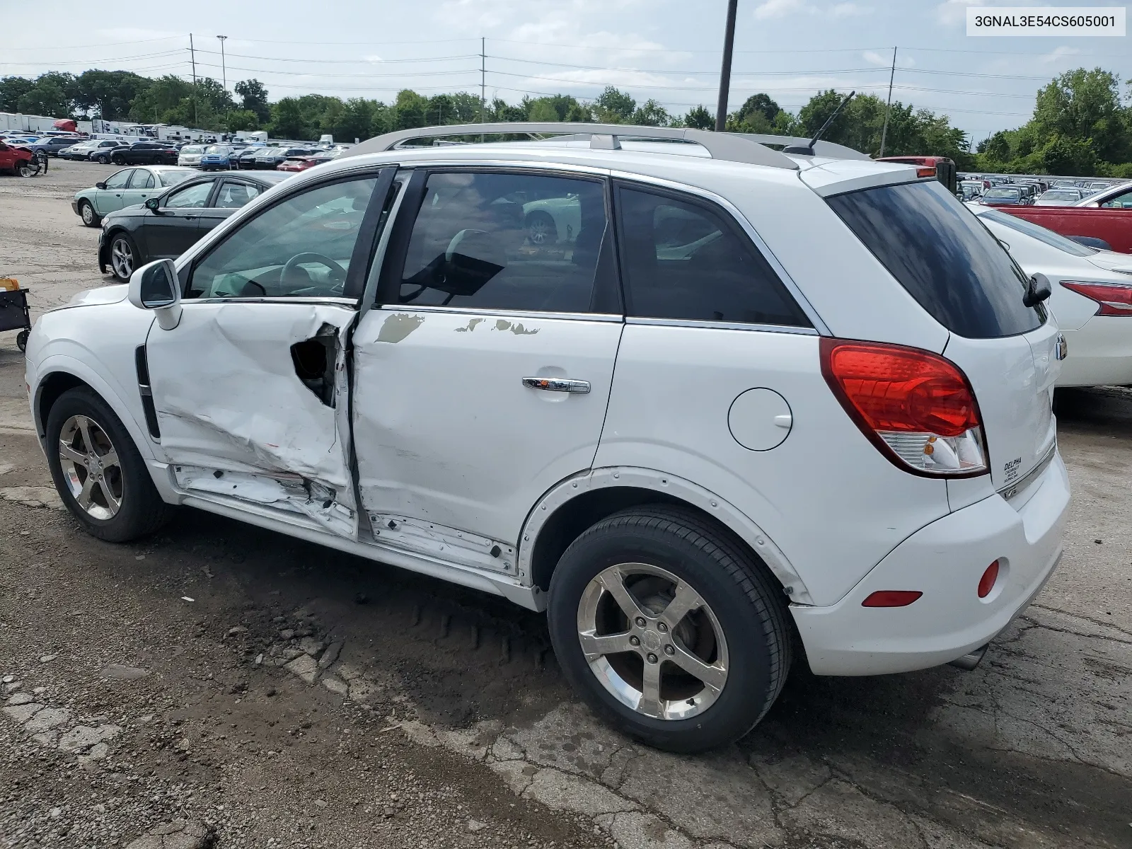 2012 Chevrolet Captiva Sport VIN: 3GNAL3E54CS605001 Lot: 62539524