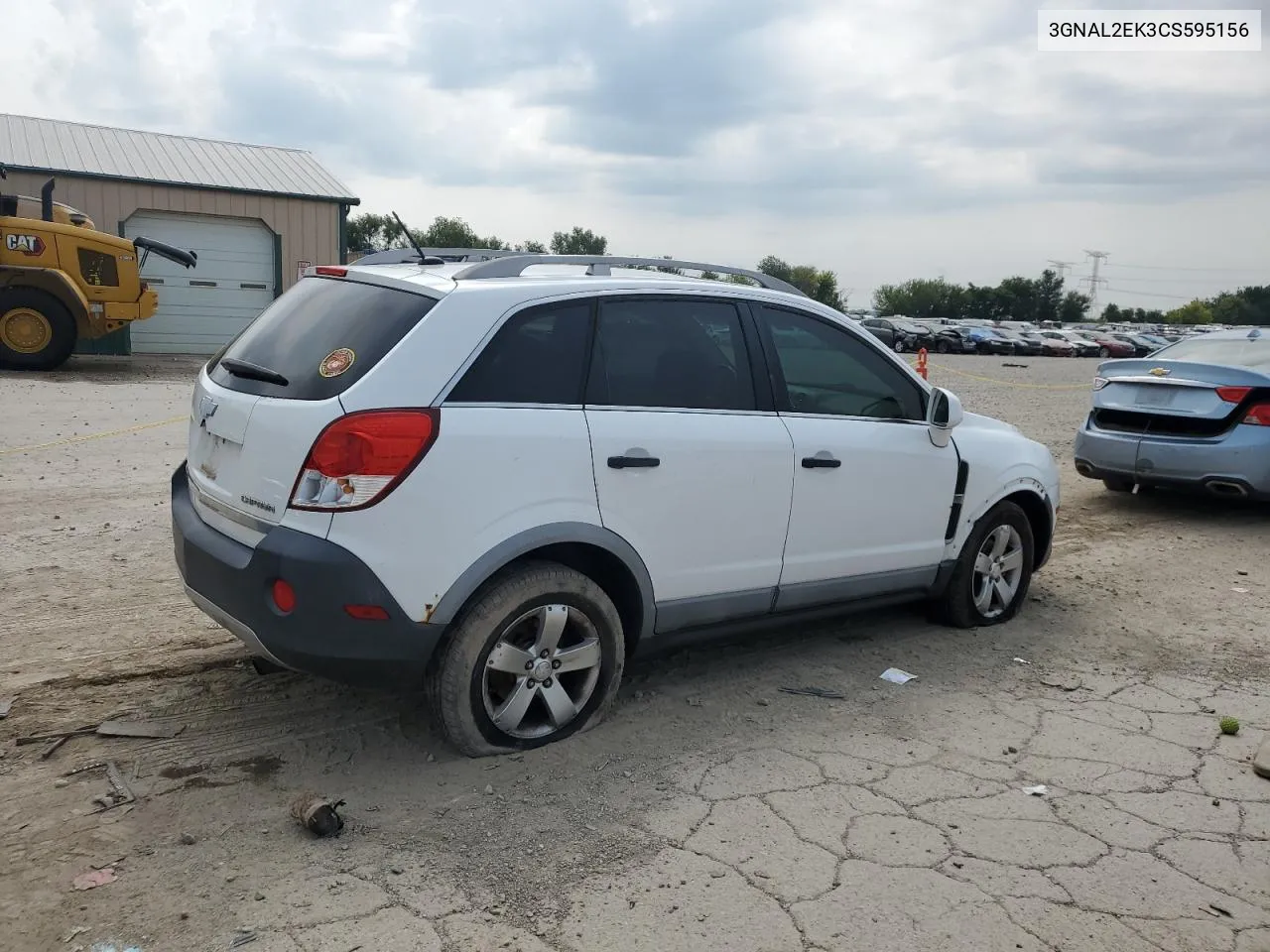 2012 Chevrolet Captiva Sport VIN: 3GNAL2EK3CS595156 Lot: 63018674