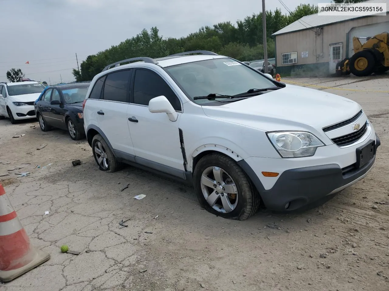 2012 Chevrolet Captiva Sport VIN: 3GNAL2EK3CS595156 Lot: 63018674