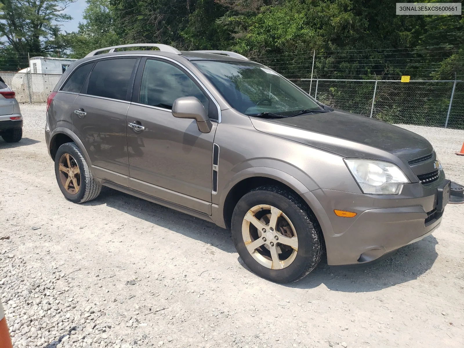 2012 Chevrolet Captiva Sport VIN: 3GNAL3E5XCS600661 Lot: 63047534