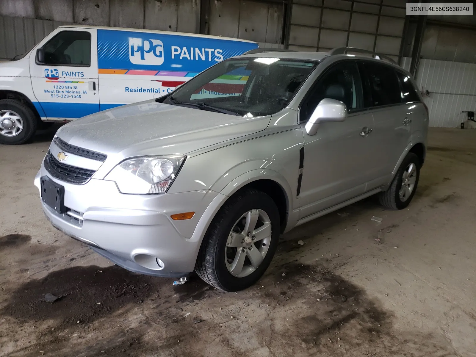 2012 Chevrolet Captiva Sport VIN: 3GNFL4E56CS638240 Lot: 63308964