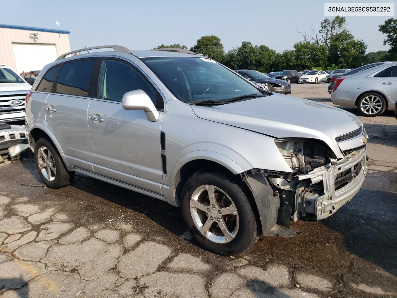 2012 Chevrolet Captiva Sport VIN: 3GNAL3E58CS535292 Lot: 64030404