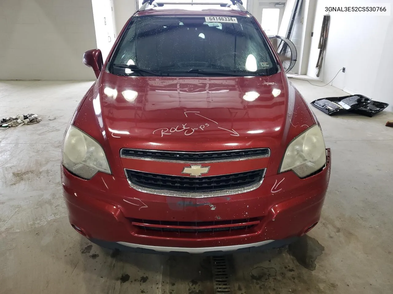 2012 Chevrolet Captiva Sport VIN: 3GNAL3E52CS530766 Lot: 64146334