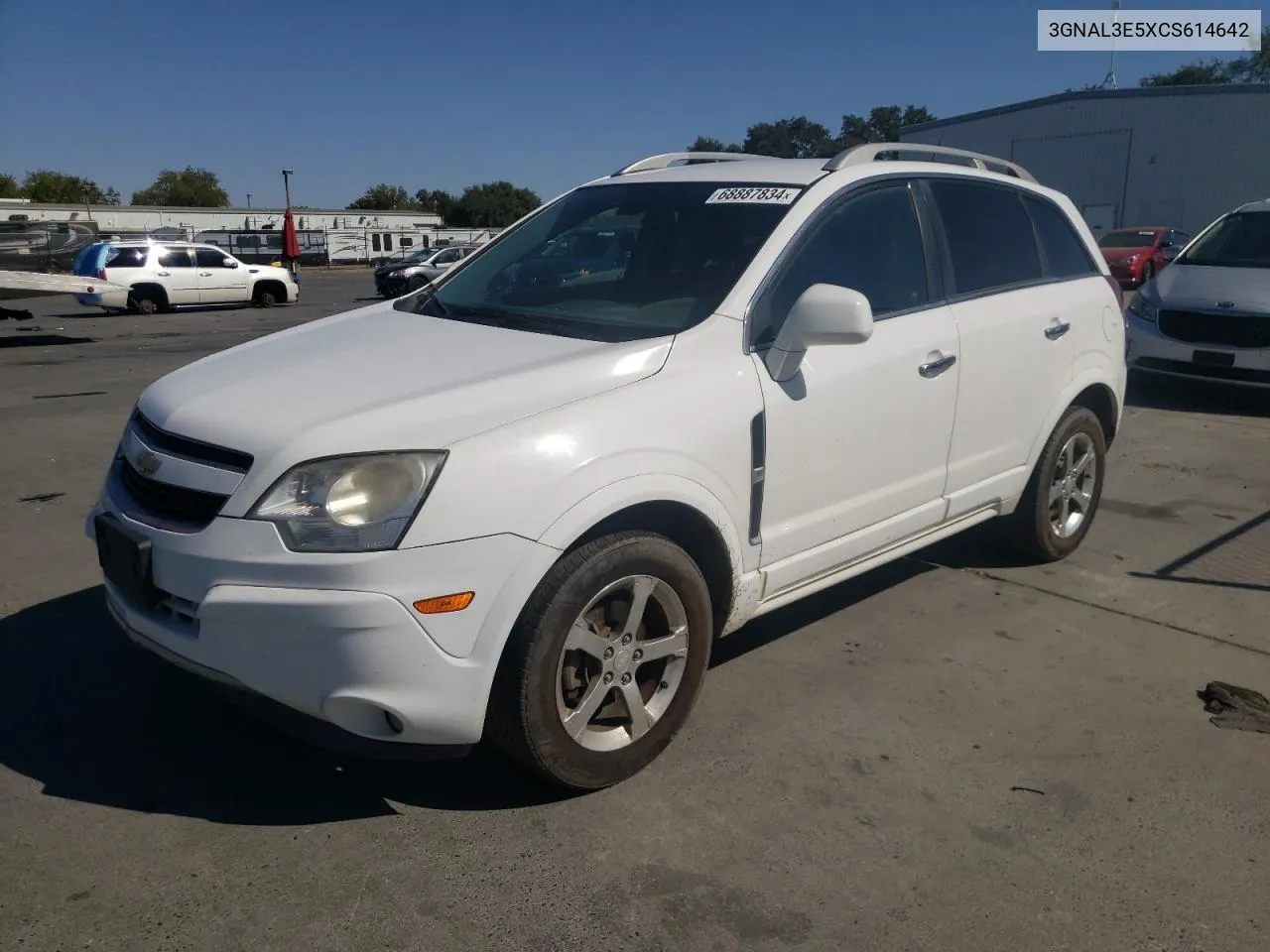 2012 Chevrolet Captiva Sport VIN: 3GNAL3E5XCS614642 Lot: 68887834