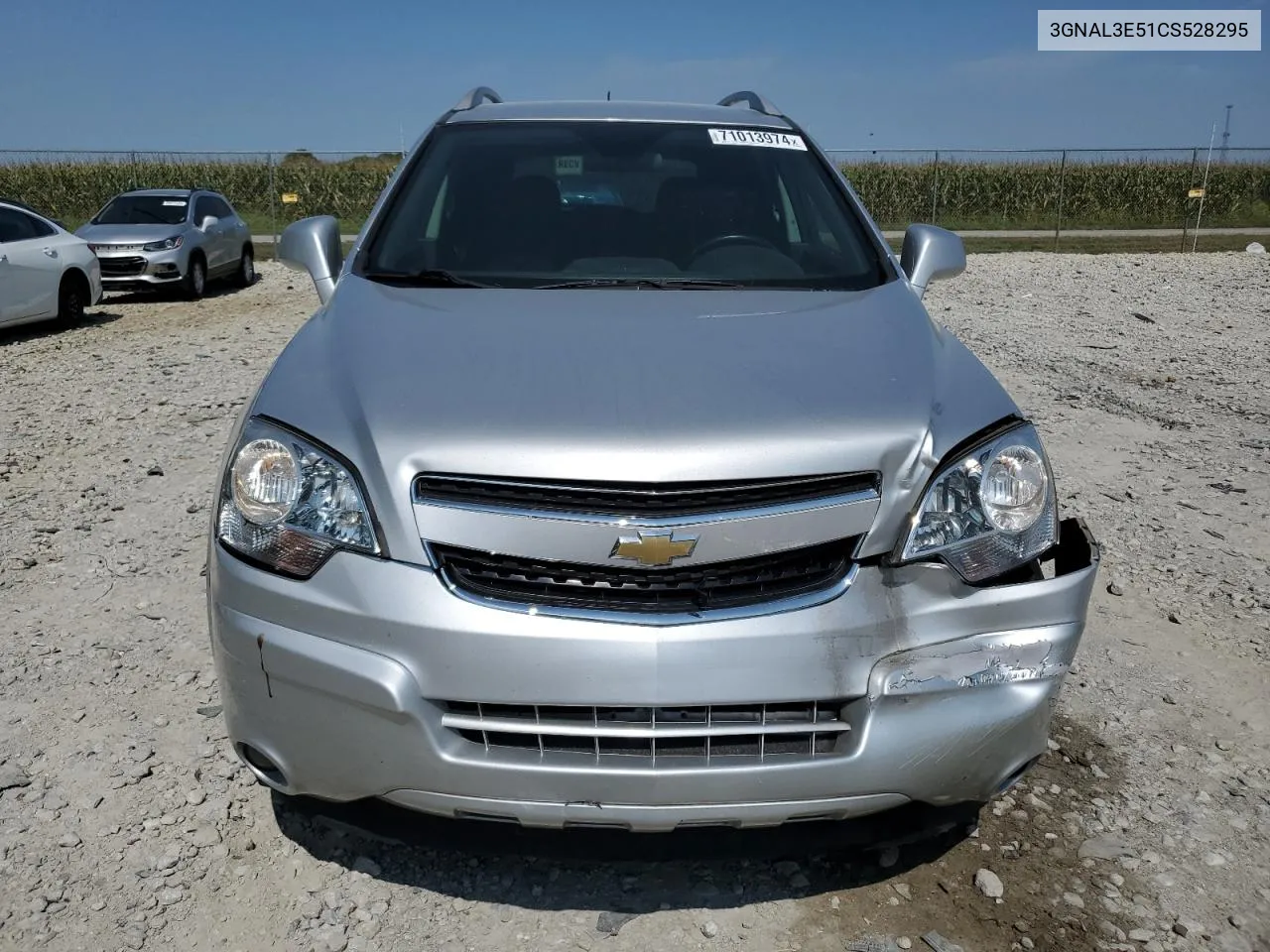 2012 Chevrolet Captiva Sport VIN: 3GNAL3E51CS528295 Lot: 71013974