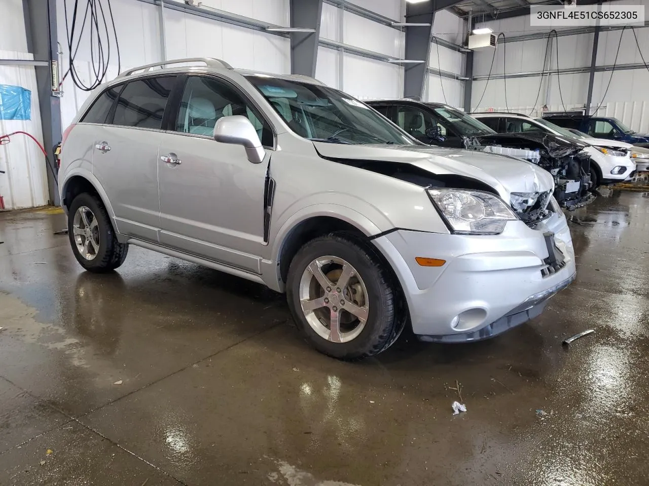 2012 Chevrolet Captiva Sport VIN: 3GNFL4E51CS652305 Lot: 71228894