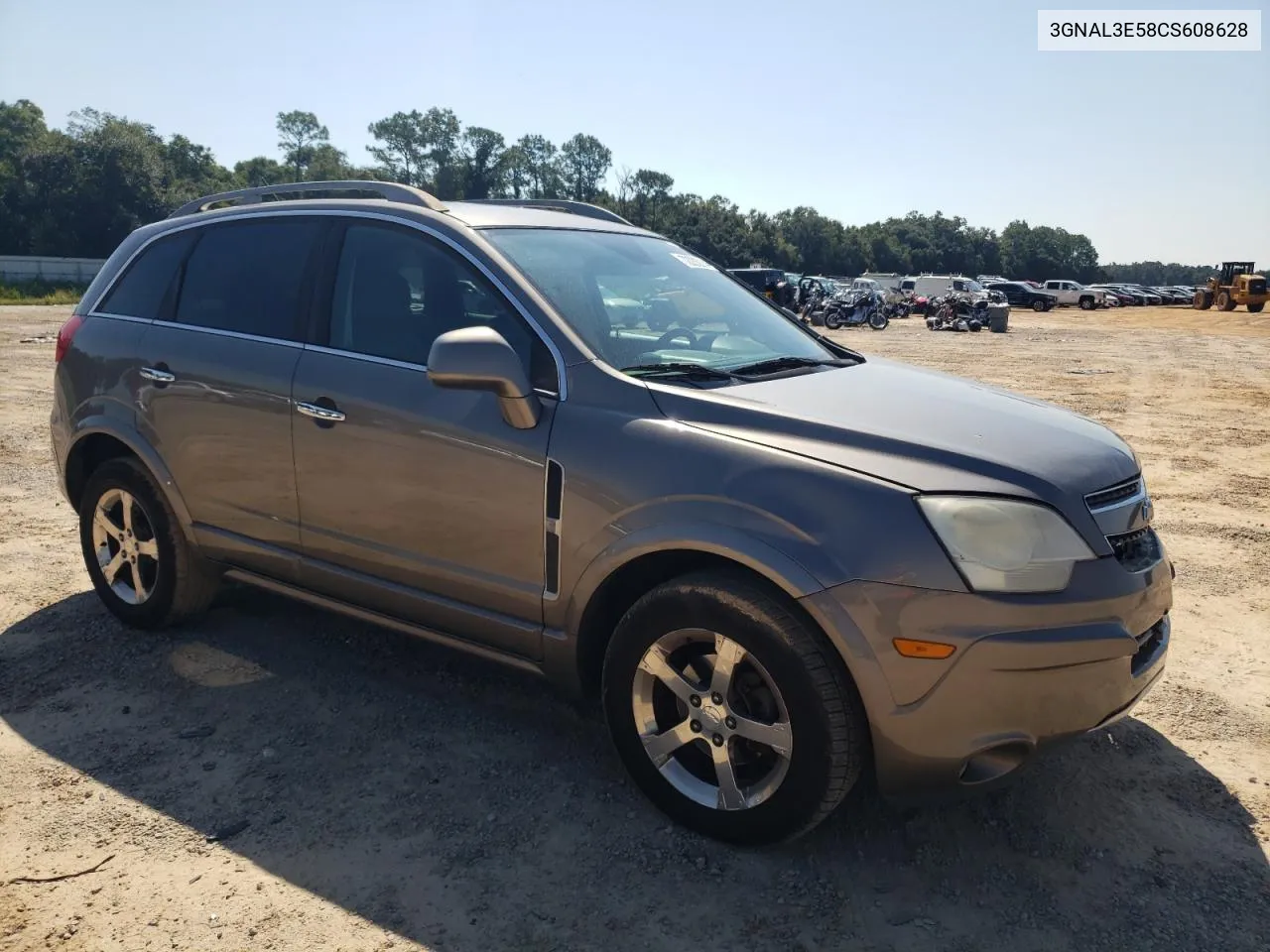 2012 Chevrolet Captiva Sport VIN: 3GNAL3E58CS608628 Lot: 72033214