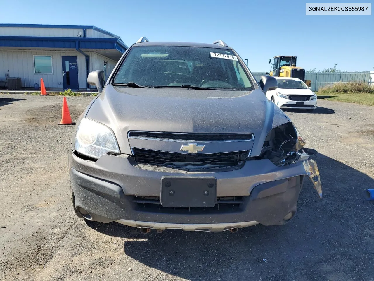 2012 Chevrolet Captiva Sport VIN: 3GNAL2EK0CS555987 Lot: 72177014