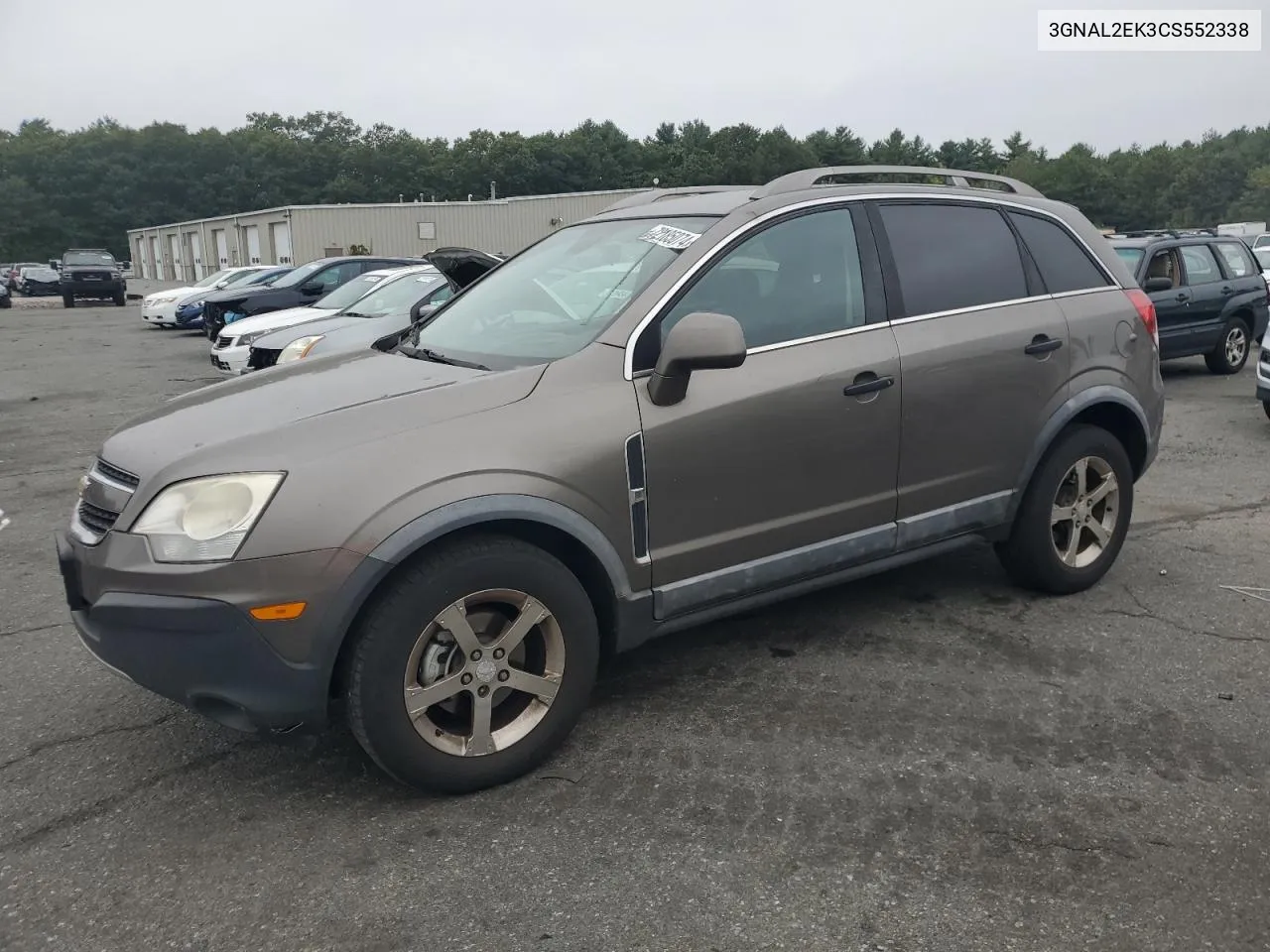 2012 Chevrolet Captiva Sport VIN: 3GNAL2EK3CS552338 Lot: 72861004