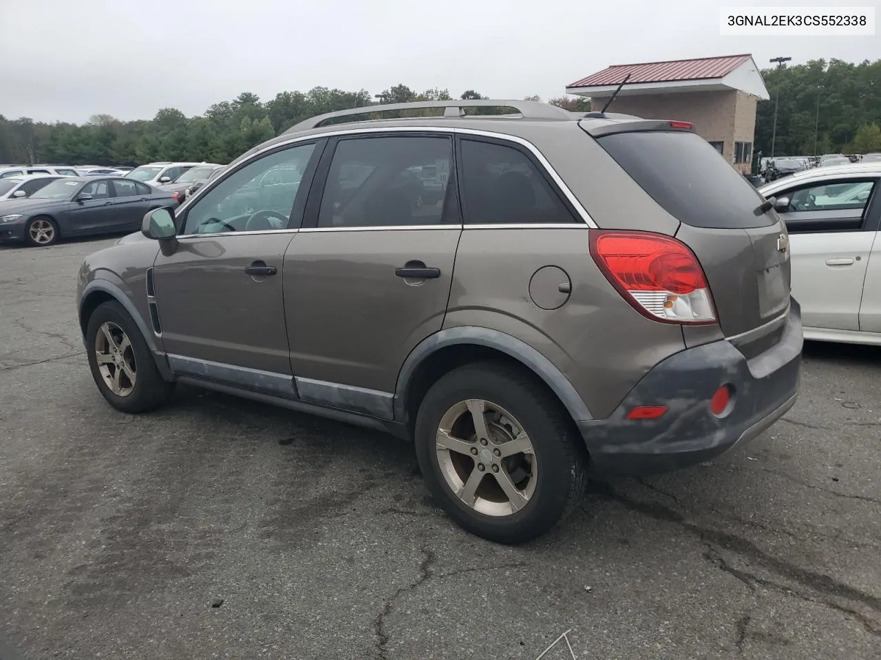 2012 Chevrolet Captiva Sport VIN: 3GNAL2EK3CS552338 Lot: 72861004