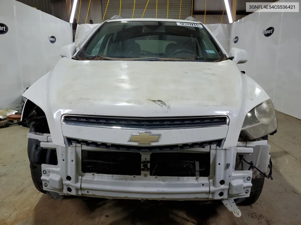 2012 Chevrolet Captiva Sport VIN: 3GNFL4E54CS536421 Lot: 73037244