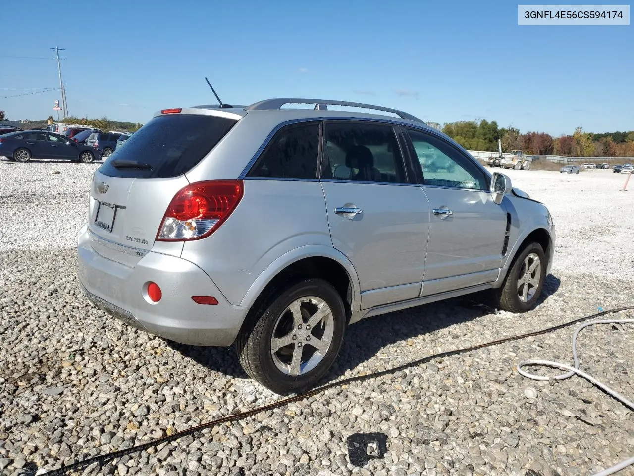 2012 Chevrolet Captiva Sport VIN: 3GNFL4E56CS594174 Lot: 74492554