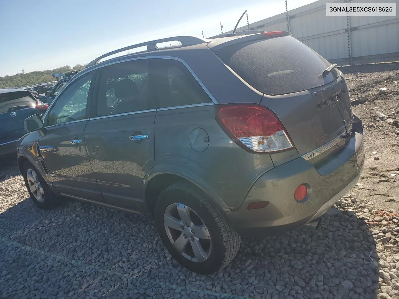 2012 Chevrolet Captiva Sport VIN: 3GNAL3E5XCS618626 Lot: 74620624